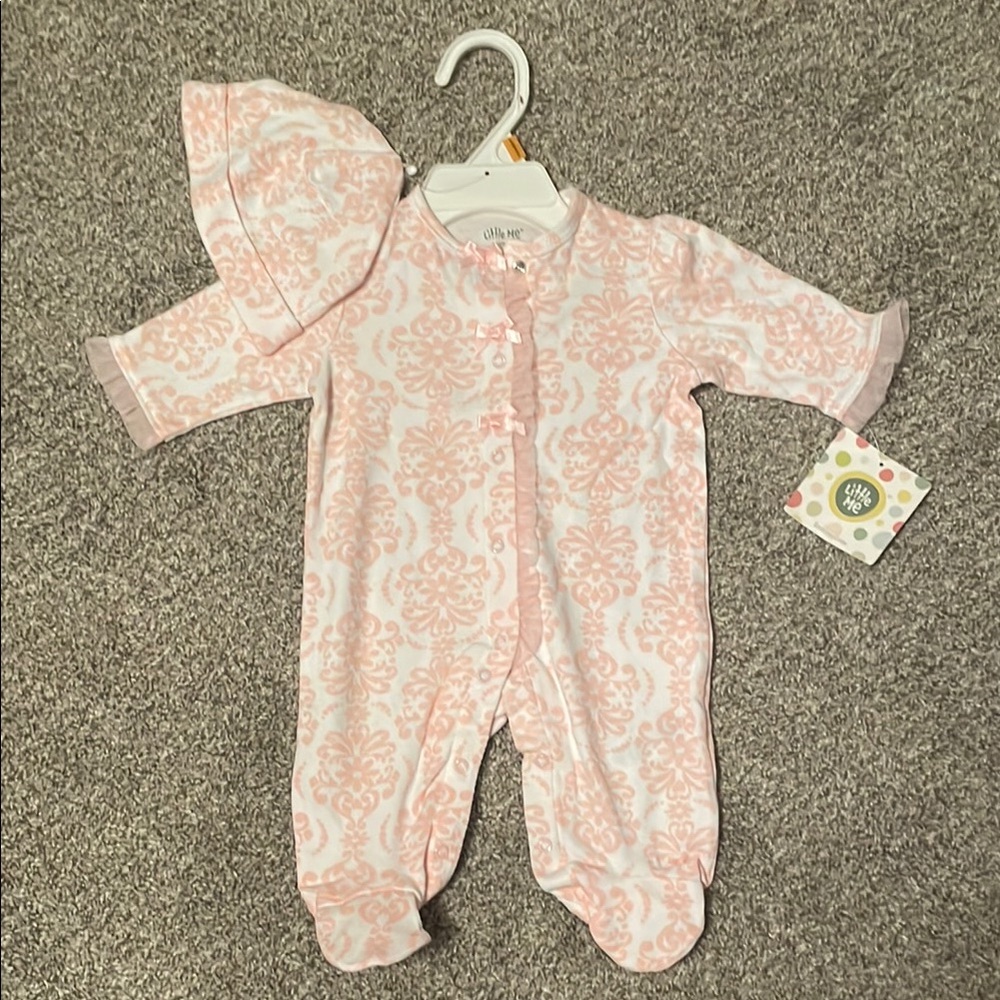 Chic Baby Pink One Piece by Little Me